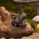 Berserker’s Fury Ring – Viking Bear Head Titanium Steel - Night Works