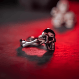 Breath of Death Gothic Skull Titanium Steel Ring - Night Works