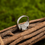 Celtic Trinity Knot Ring – Titanium Steel Signet Ring - Night Works