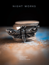 Death’s Head Moth Pendant – Silence of the Lambs Inspired - Night Works