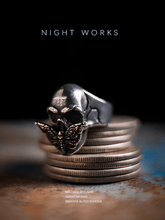 Death’s Head Moth Ring – Silence of the Lambs Inspired - Night Works