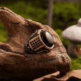 Glory of the Ottoman Ring – Vintage Turkish Black Gold - Night Works