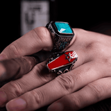 Heart of the Demon Ring – Gothic Inverted Pentagram - Night Works