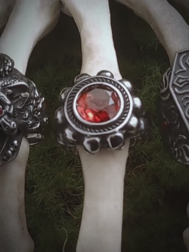 Evil Soul Skull Ring – Gothic Hell Series Statement Ring