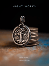 Ragnarök Norse Pendant – Stainless Steel Viking Tree of Life - Night Works