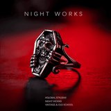 Skull Coffin Ring - Gothic Titanium Steel Jewelry - Night Works