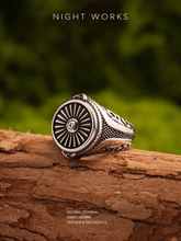 Turbo Engine Wheel Ring – Vintage Stainless Steel Turbine Fan - Night Works