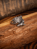 Baby Dragon Ring – Adjustable Titanium Steel Fantasy Band - Night Works