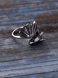 Baby Dragon Ring – Adjustable Titanium Steel Fantasy Band - Night Works