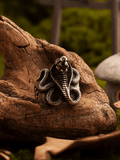 Cobra of Solomon Ring – Gothic Serpent Titanium Steel - Night Works