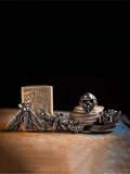 Death’s Head Moth Pendant – Silence of the Lambs Inspired - Night Works