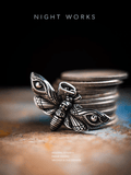 Death’s Head Moth Pendant – Silence of the Lambs Inspired - Night Works