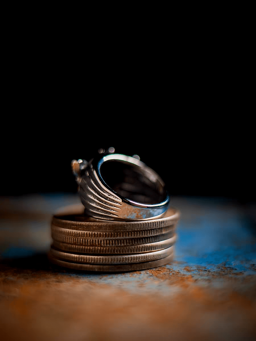 Death’s Head Moth Ring – Gothic Vintage Signet Ring - Night Works
