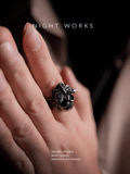 Death’s Head Moth Ring – Silence of the Lambs Inspired - Night Works