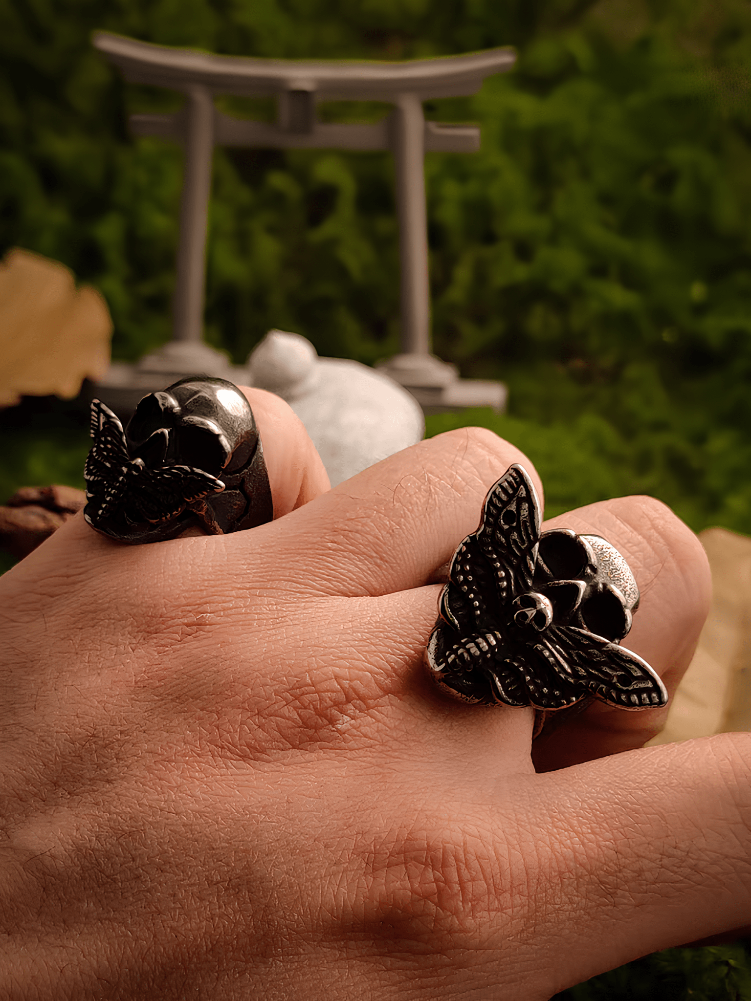 Death’s Head Moth Ring – Silence of the Lambs Inspired - Night Works