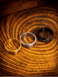 Norse Rune Spinner Ring – Titanium Steel Viking Symbol Fidget Band - Night Works
