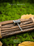 Thor’s Hammer Mjölnir Pendant – Nordic Viking Stainless Steel Amulet - Night Works