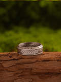 Yggdrasil Tree of Life Nordic Ring – Viking Rune Celtic Knot Stainless Steel Band