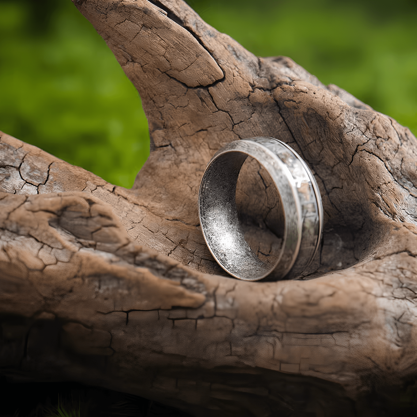 Valhalla Norse Ring - Viking Stainless Steel Rune Ring - Night Works