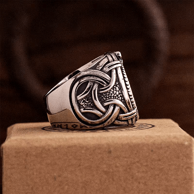 Valhalla’s Oath Viking Signet Ring – Norse Mythology - Night Works