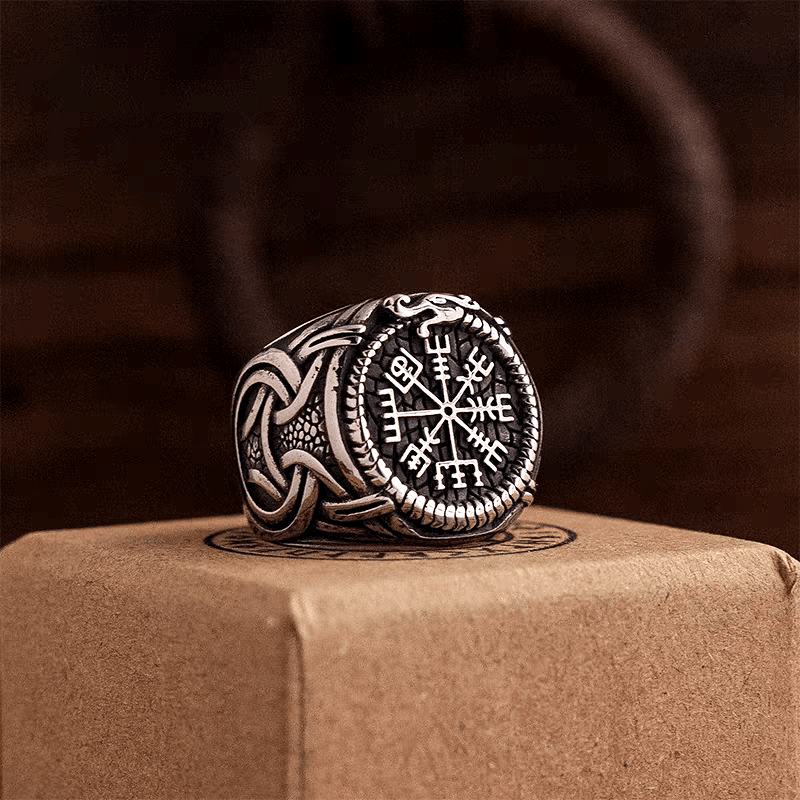 Valhalla’s Oath Viking Signet Ring – Norse Mythology - Night Works